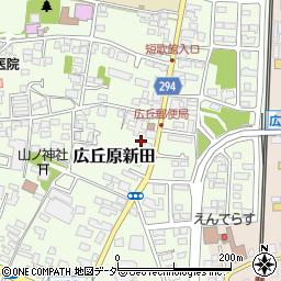 長野県塩尻市広丘原新田179周辺の地図