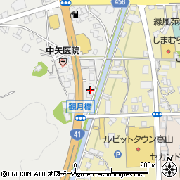岐阜県高山市下岡本町1693周辺の地図