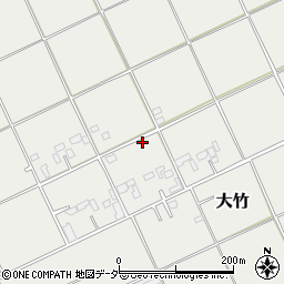茨城県鉾田市大竹1701周辺の地図