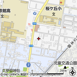 秩父鉄道観光バス株式会社　行田自動車営業所周辺の地図