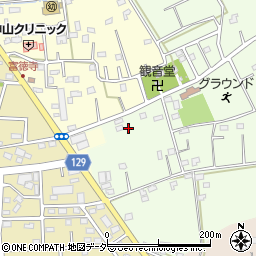 埼玉県羽生市下手子林818周辺の地図
