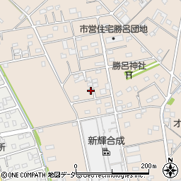 埼玉県行田市若小玉2638-8周辺の地図