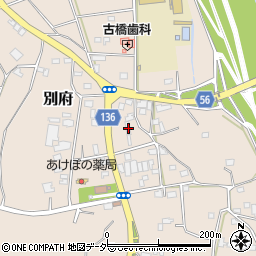 茨城県下妻市別府301周辺の地図