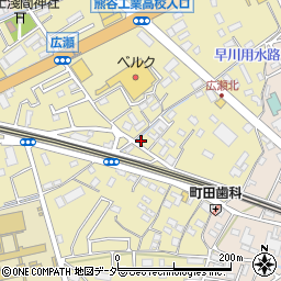 埼玉県熊谷市広瀬282-2周辺の地図
