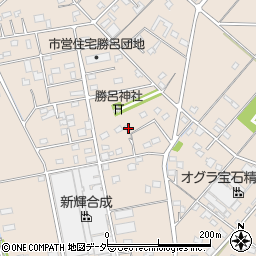 埼玉県行田市若小玉2616周辺の地図