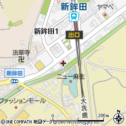 こどもサークル新鉾田駅前周辺の地図