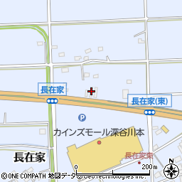 埼玉県深谷市長在家1834周辺の地図