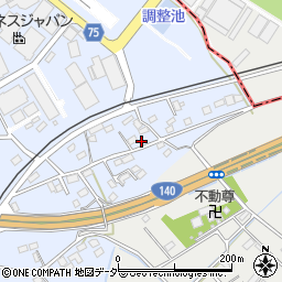 埼玉県深谷市長在家2686周辺の地図