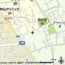埼玉県羽生市下手子林818-1周辺の地図