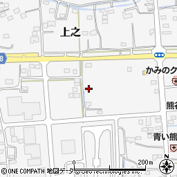 埼玉県熊谷市上之3842周辺の地図