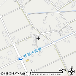 埼玉県深谷市境496周辺の地図