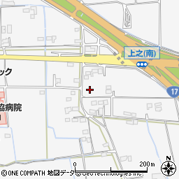 埼玉県熊谷市上之3678-9周辺の地図