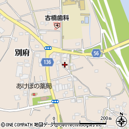 茨城県下妻市別府221周辺の地図