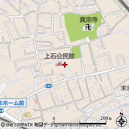 埼玉県熊谷市石原周辺の地図