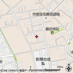 埼玉県行田市若小玉2638-1周辺の地図