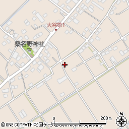 埼玉県深谷市大谷602周辺の地図