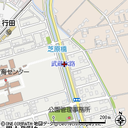 埼玉県　県立総合教育センター周辺の地図