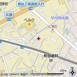 埼玉県熊谷市広瀬285-2周辺の地図