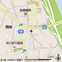 茨城県下妻市別府219周辺の地図