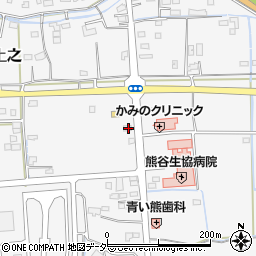 埼玉県熊谷市上之3883周辺の地図