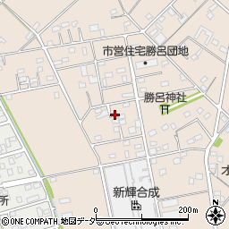 埼玉県行田市若小玉2638-5周辺の地図