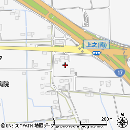 埼玉県熊谷市上之3664周辺の地図