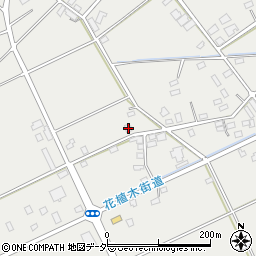 埼玉県深谷市境527周辺の地図