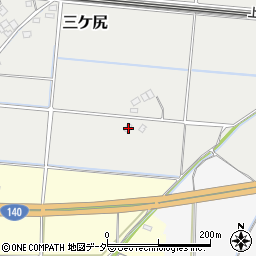 埼玉県熊谷市三ケ尻221周辺の地図
