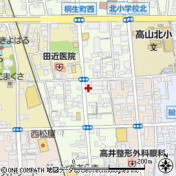 高山ダイハツ株式会社周辺の地図