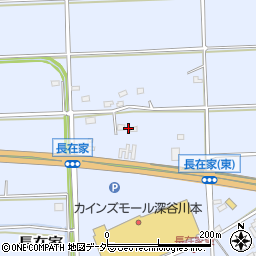 埼玉県深谷市長在家1833周辺の地図
