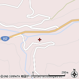 石川県白山市白峰カ周辺の地図