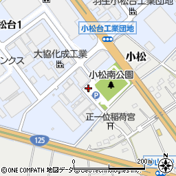 小松南公園トイレ周辺の地図