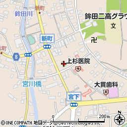 セブンイレブン鉾田中央店周辺の地図
