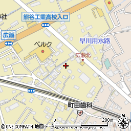 埼玉県熊谷市広瀬272周辺の地図