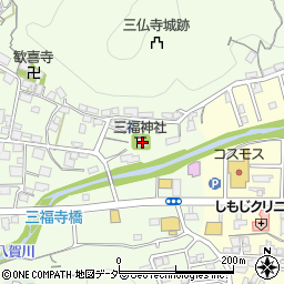 三福神社周辺の地図