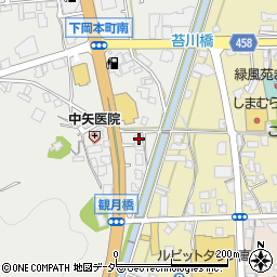 岐阜県高山市下岡本町1687周辺の地図