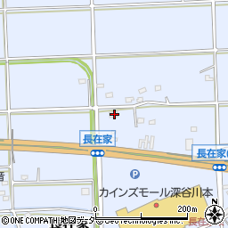 埼玉県深谷市長在家1807周辺の地図