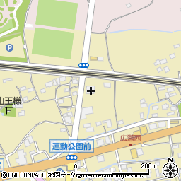 埼玉県熊谷市広瀬541周辺の地図
