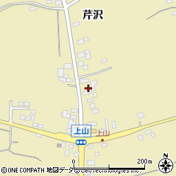 茨城県行方市芹沢886-1周辺の地図
