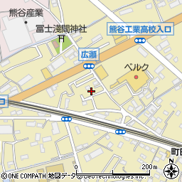 埼玉県熊谷市広瀬130周辺の地図