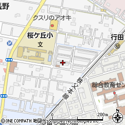 ビレッジハウス行田１号棟周辺の地図