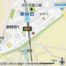 鉾田駅前タクシー周辺の地図