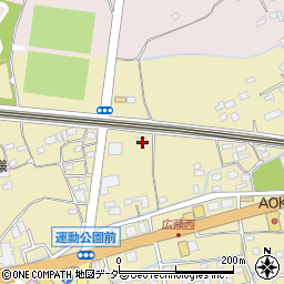埼玉県熊谷市広瀬539周辺の地図