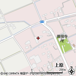 埼玉県深谷市上原512周辺の地図