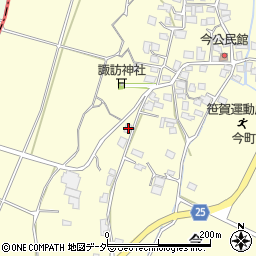 長野県松本市笹賀今235周辺の地図