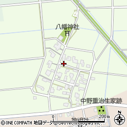福井県坂井市丸岡町一本田中周辺の地図
