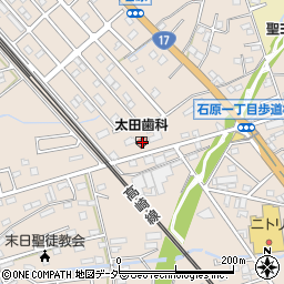 太田歯科周辺の地図