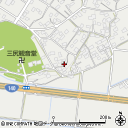 埼玉県熊谷市三ケ尻3687周辺の地図