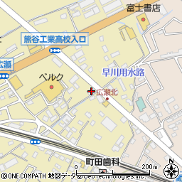 埼玉県熊谷市広瀬241-1周辺の地図