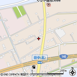 埼玉県深谷市田中2441-3周辺の地図